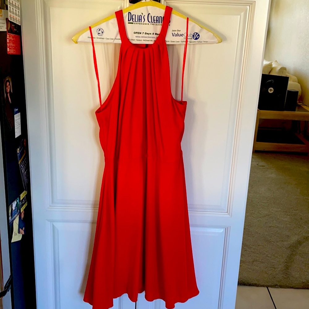 Halter mini dress 👗